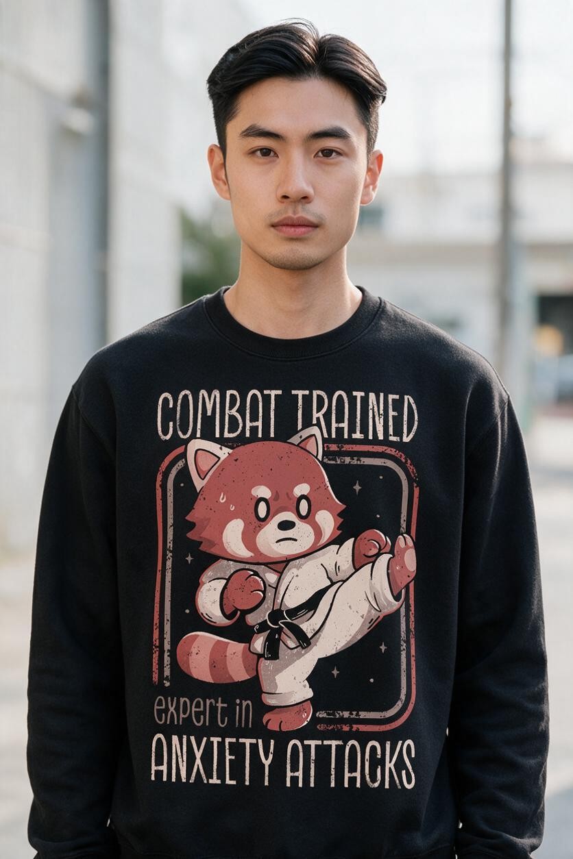 Anxiety Attack Expert Me Sweater
