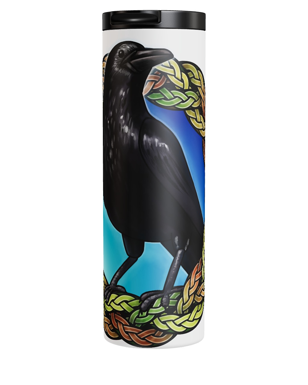 Crow Celtic Knot Tumbler