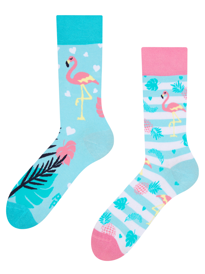 Regular Socks Love Flamingos