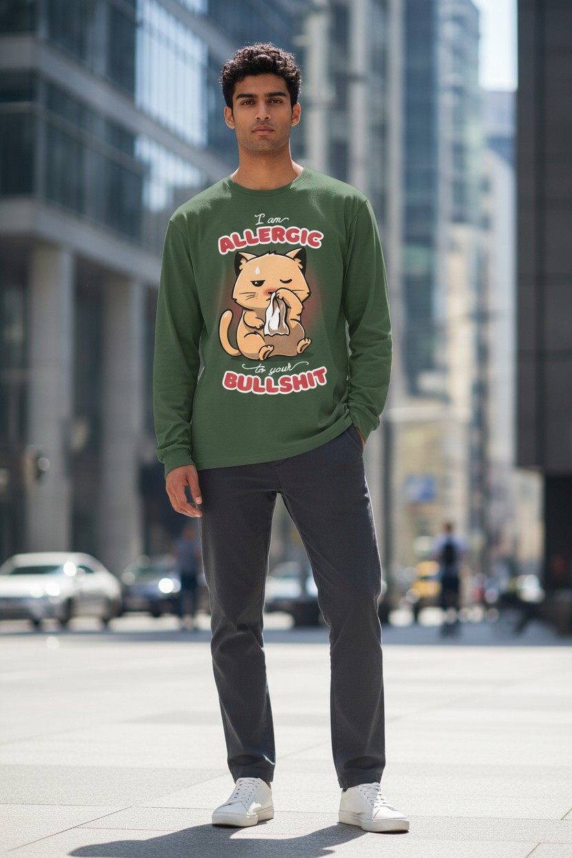 Allergic To Your Bullshit Longsleeve