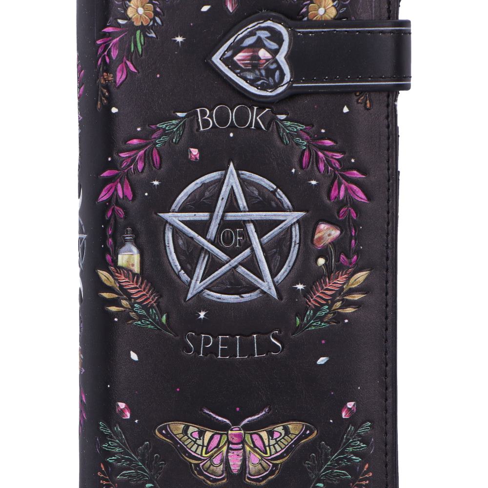 Book Of Spells Embossed Purse 18.5cm