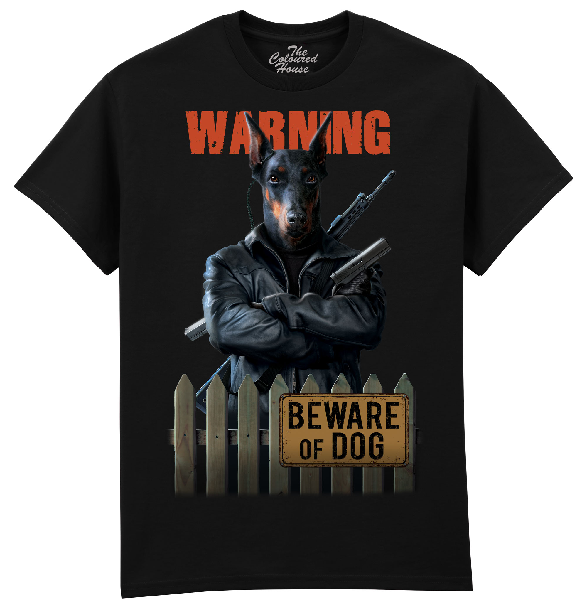 Beware Of Dog - Dobermann