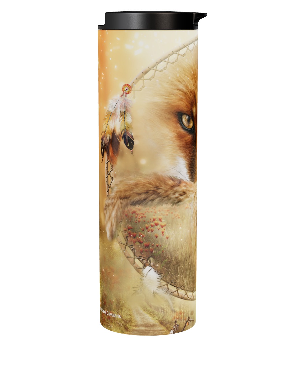 Fox Shield Dreamcatcher Tumbler