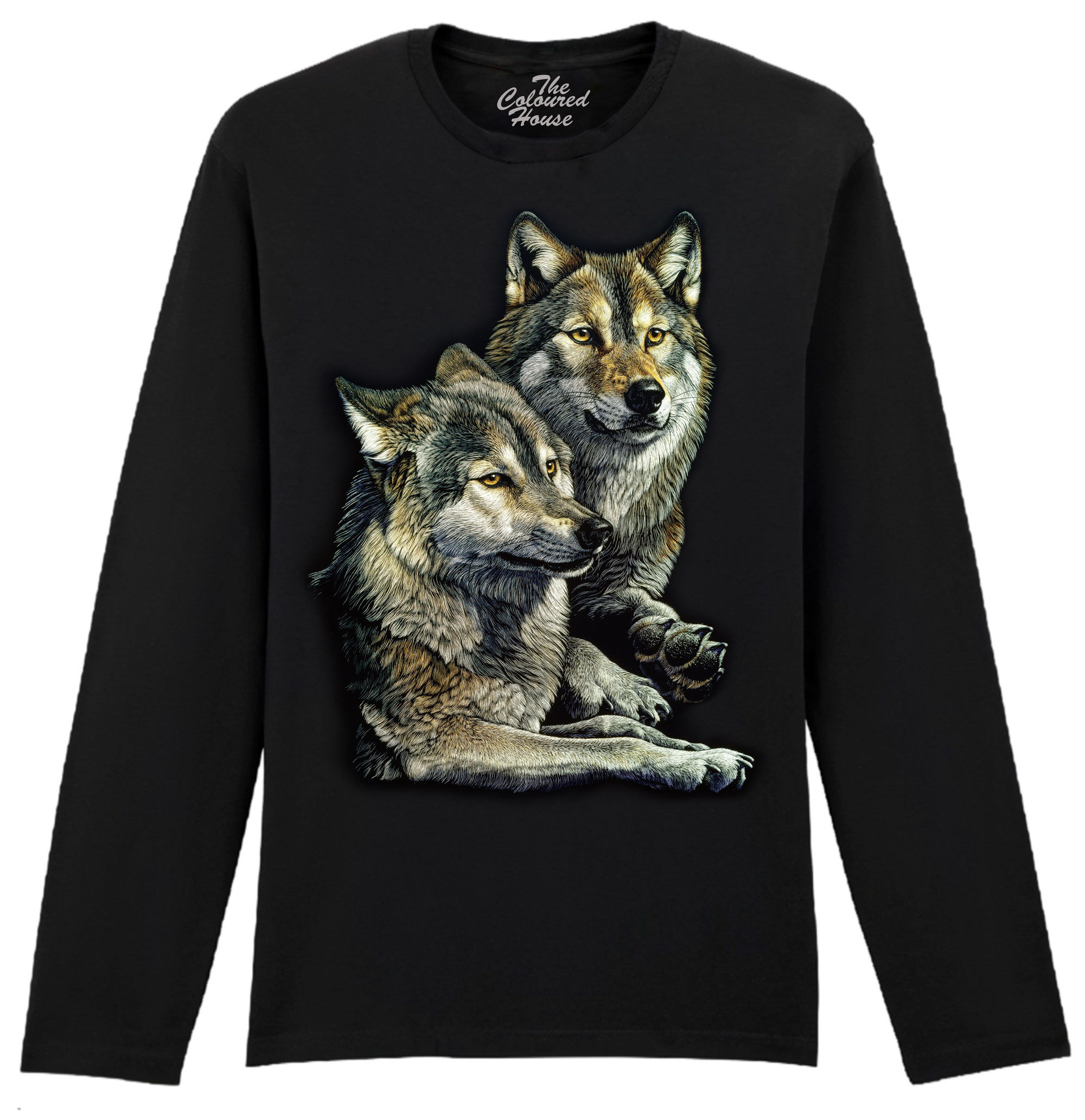 Couple Wolves Longsleeve