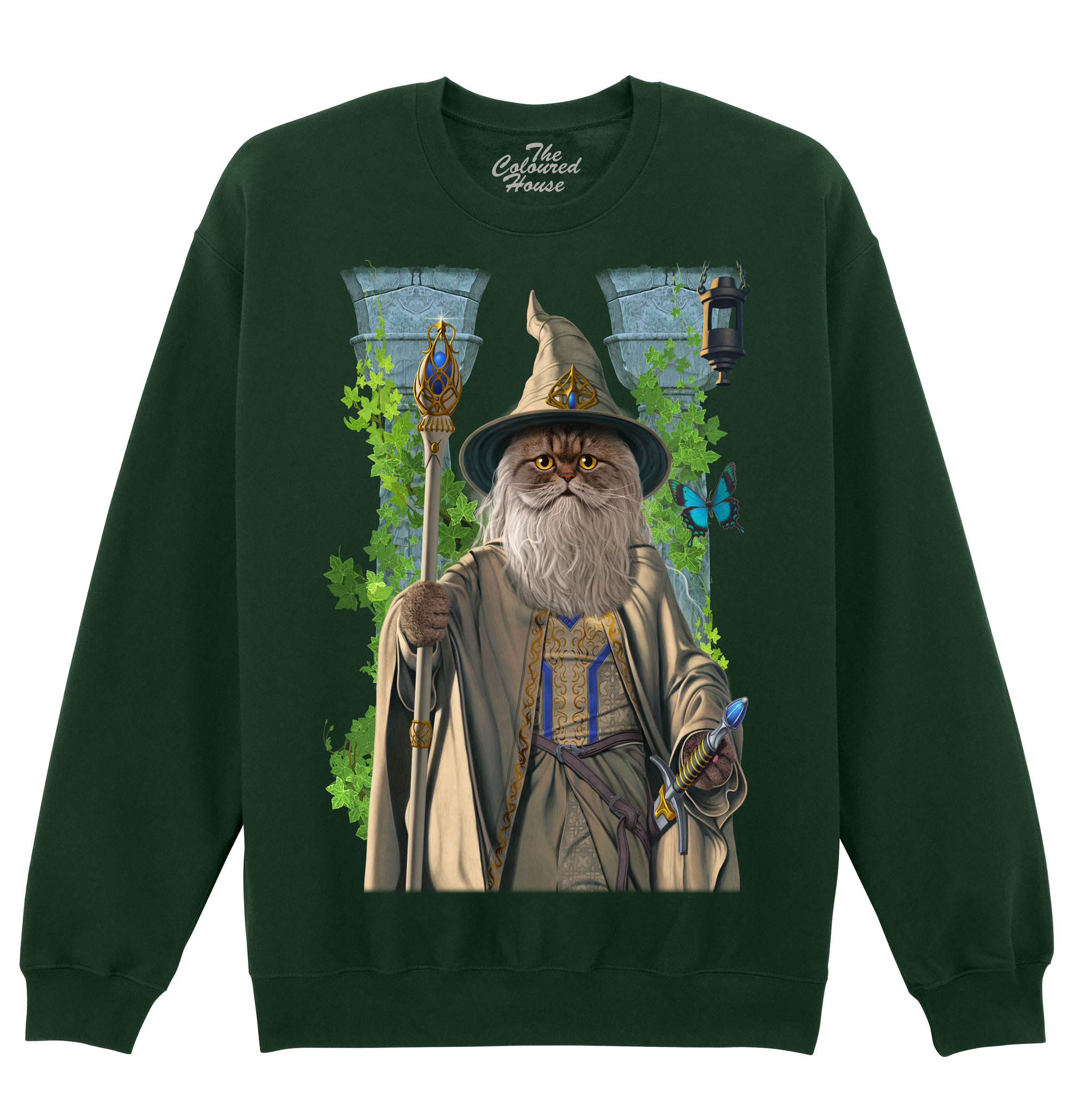 Catdalf The White Sweater