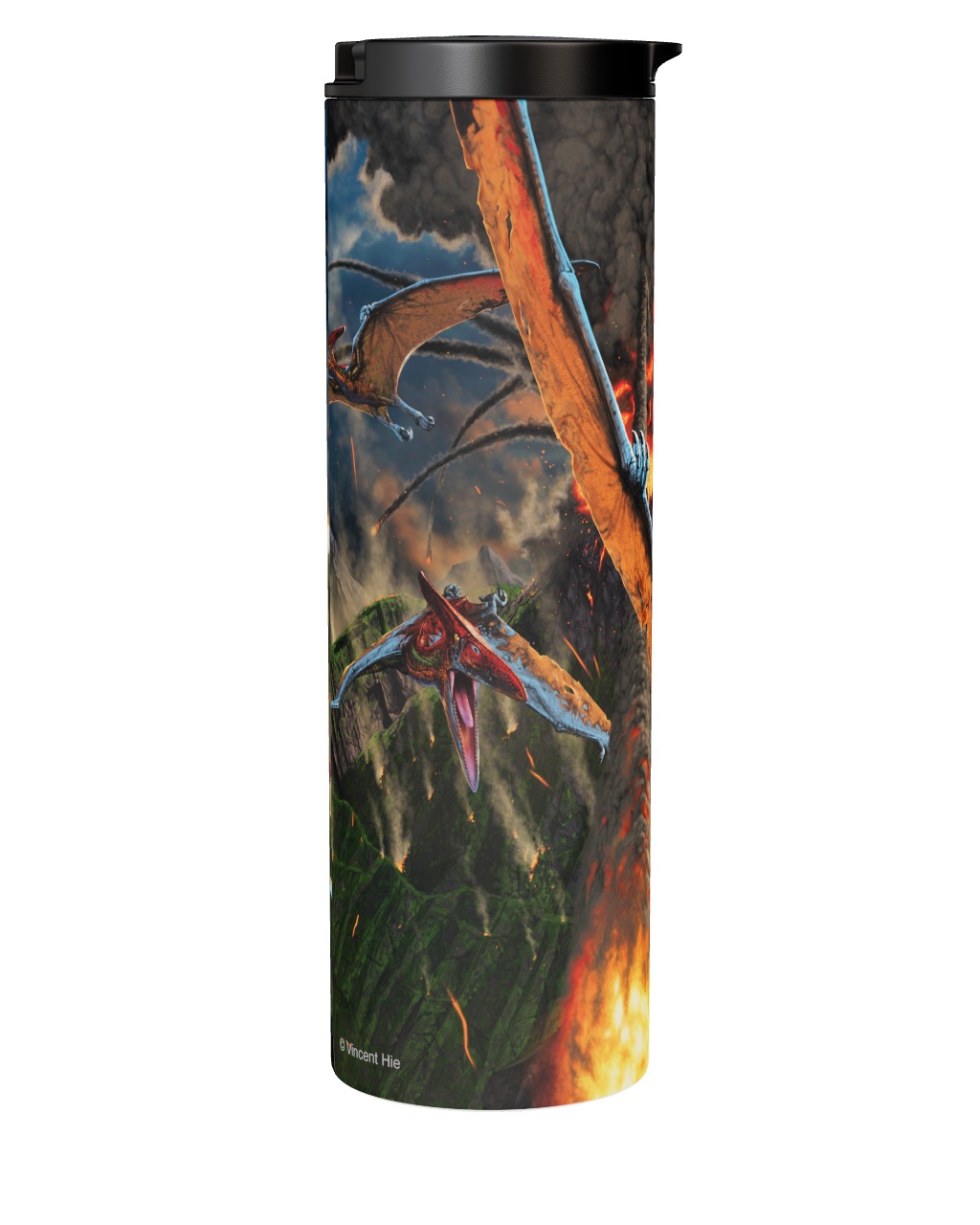 Eruption Dinosaur Tumbler