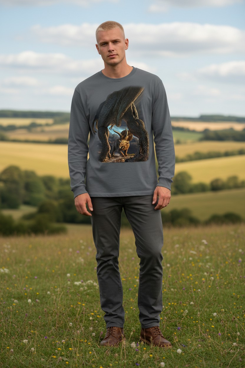 Face Off - Dinosaurs Longsleeve