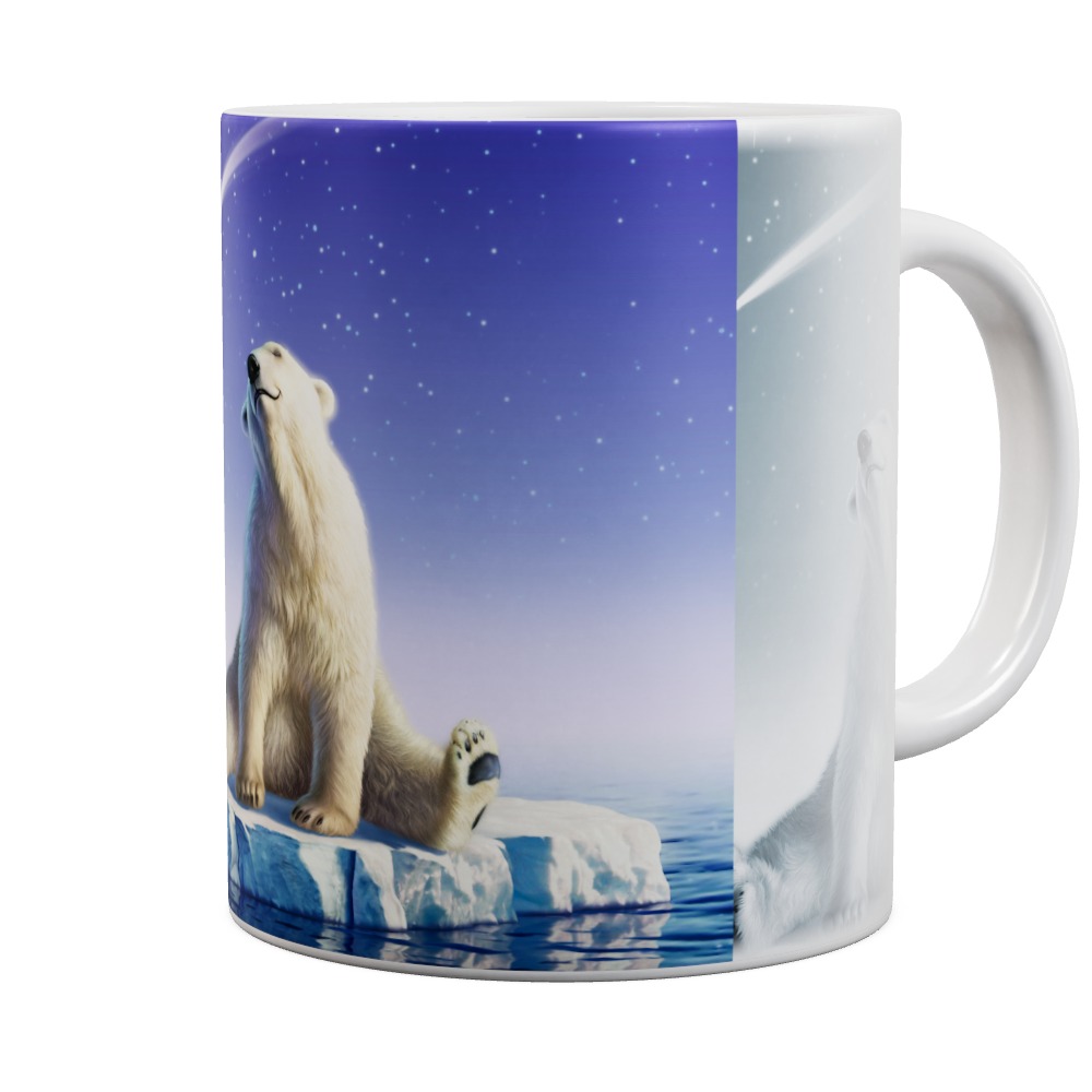 Shooting Star - Polar Bear Mug