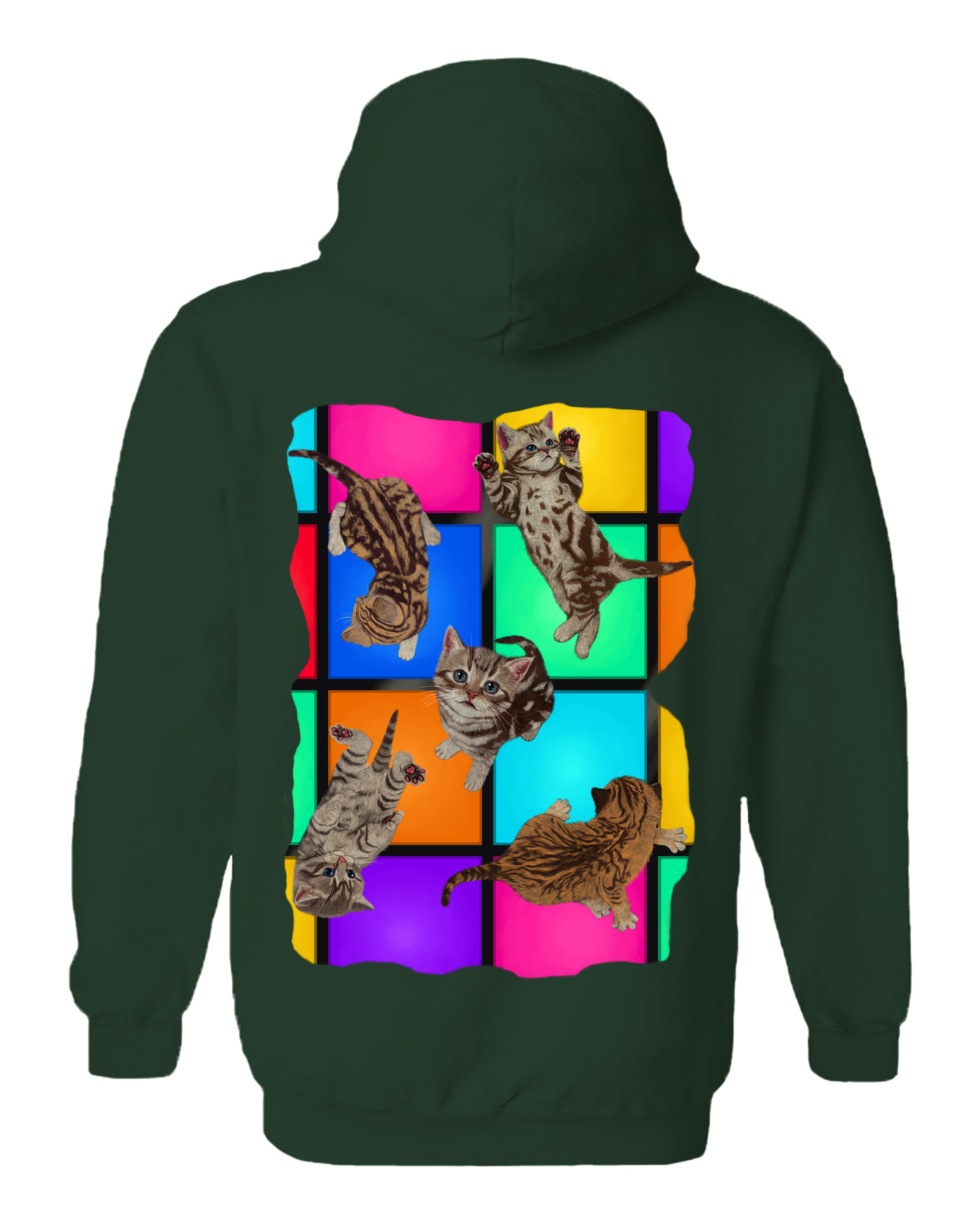 Disco Kittens Hoodie