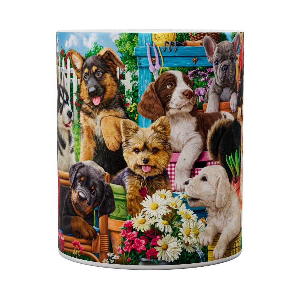 Funny Puppies Mug