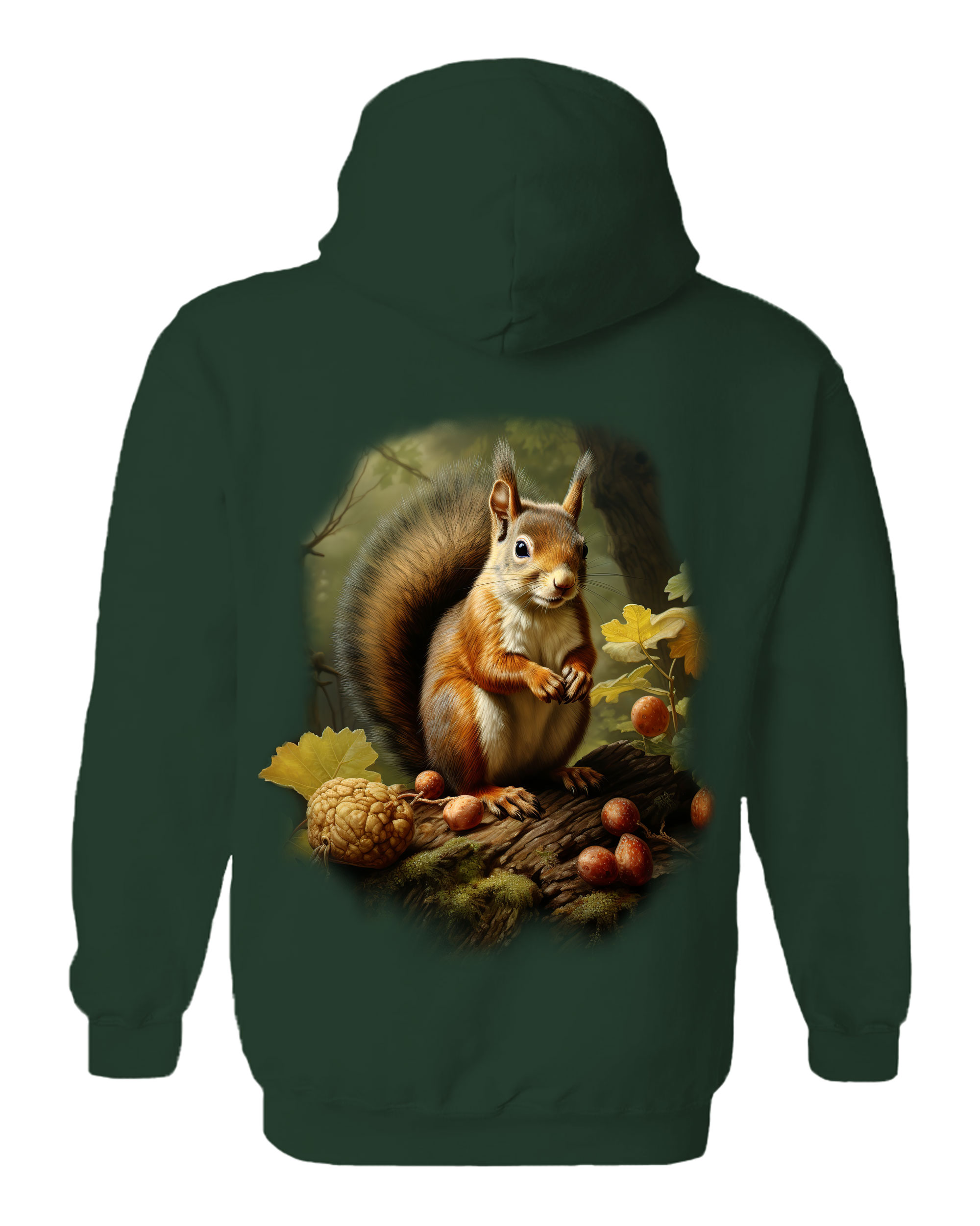 Squirrel In The Woods Hoodie