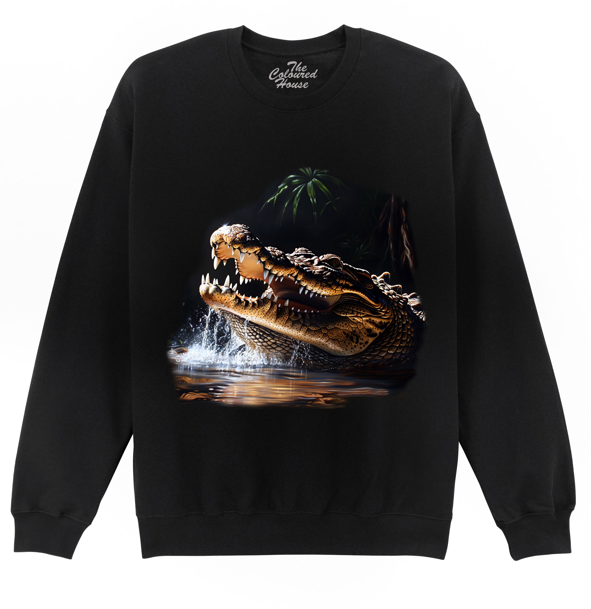 Crocodile In Water Sweater