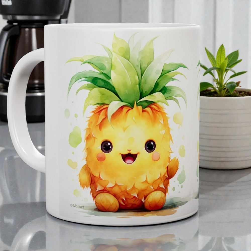 Fruit Monster - Sitting Pineapple Mug