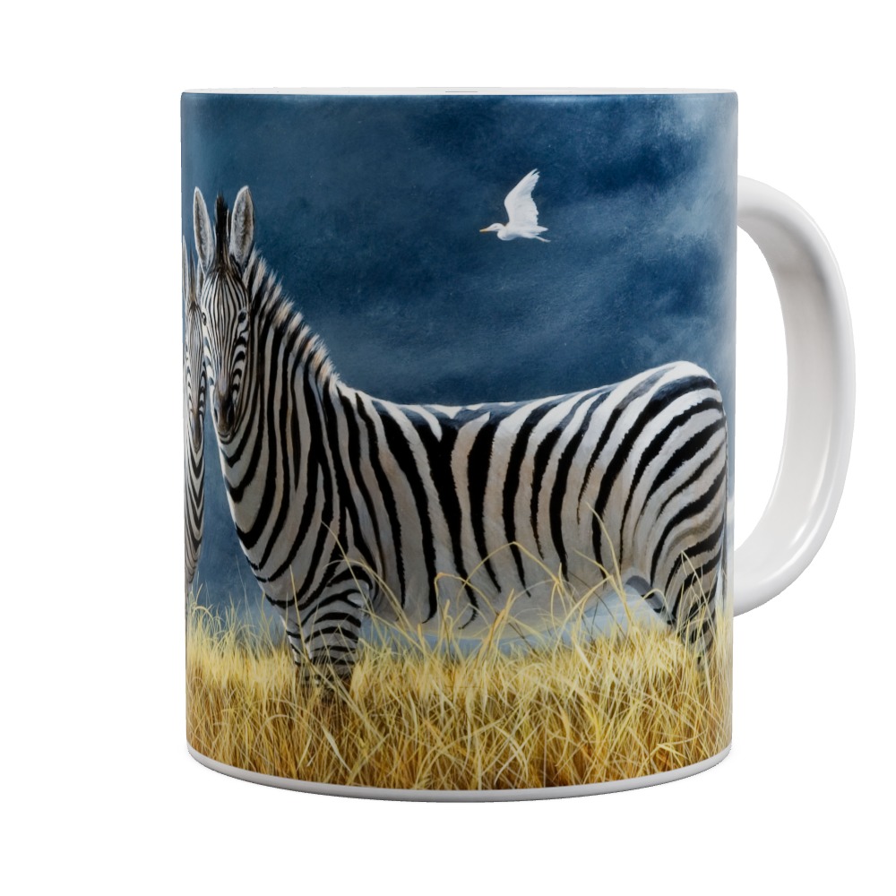Coming Of Rain - Zebra Mug