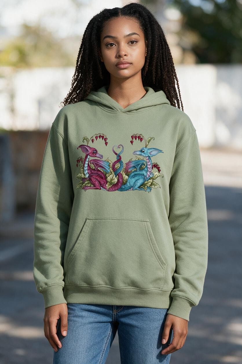 Love Dragons Hoodie