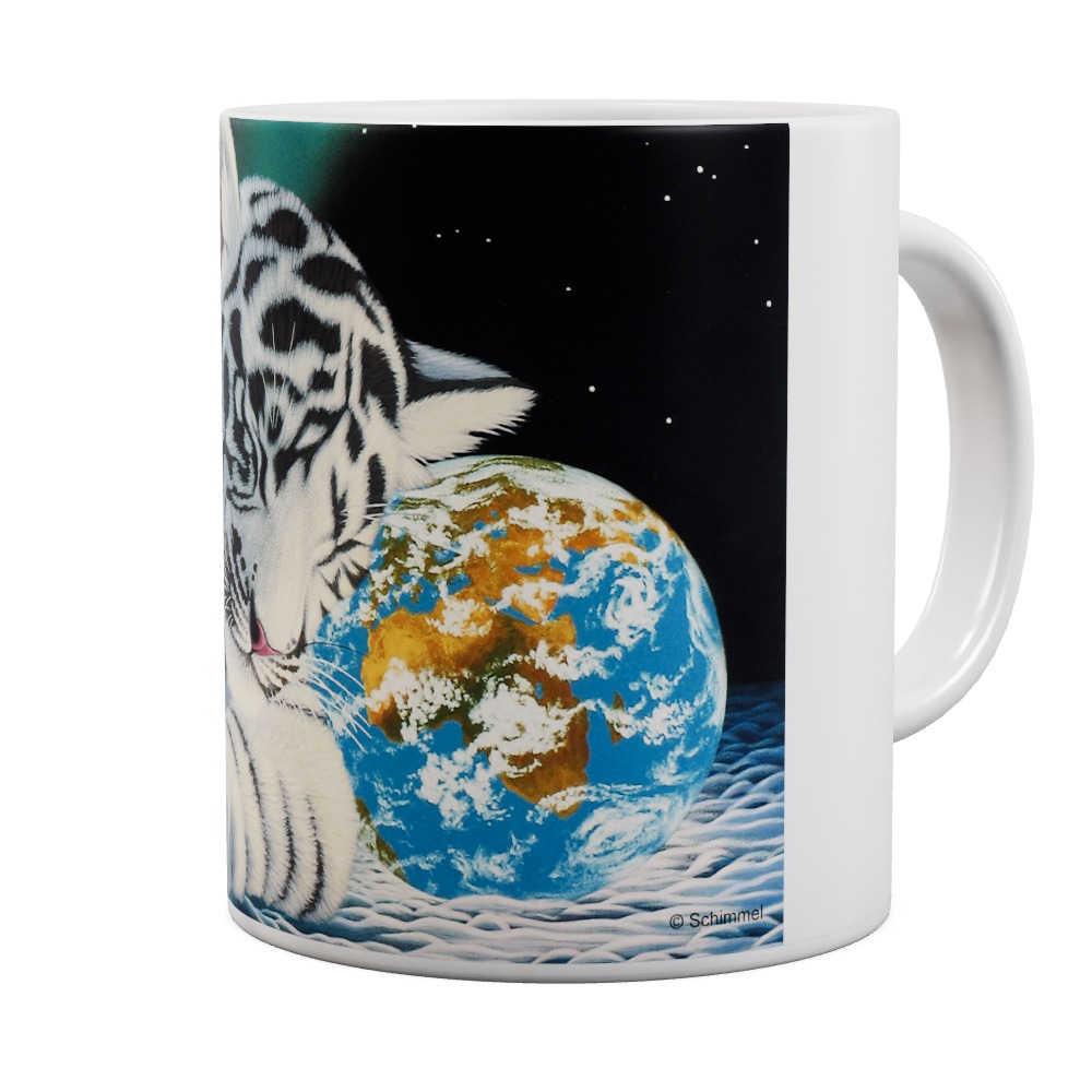 Earth Light - White Tiger Mug