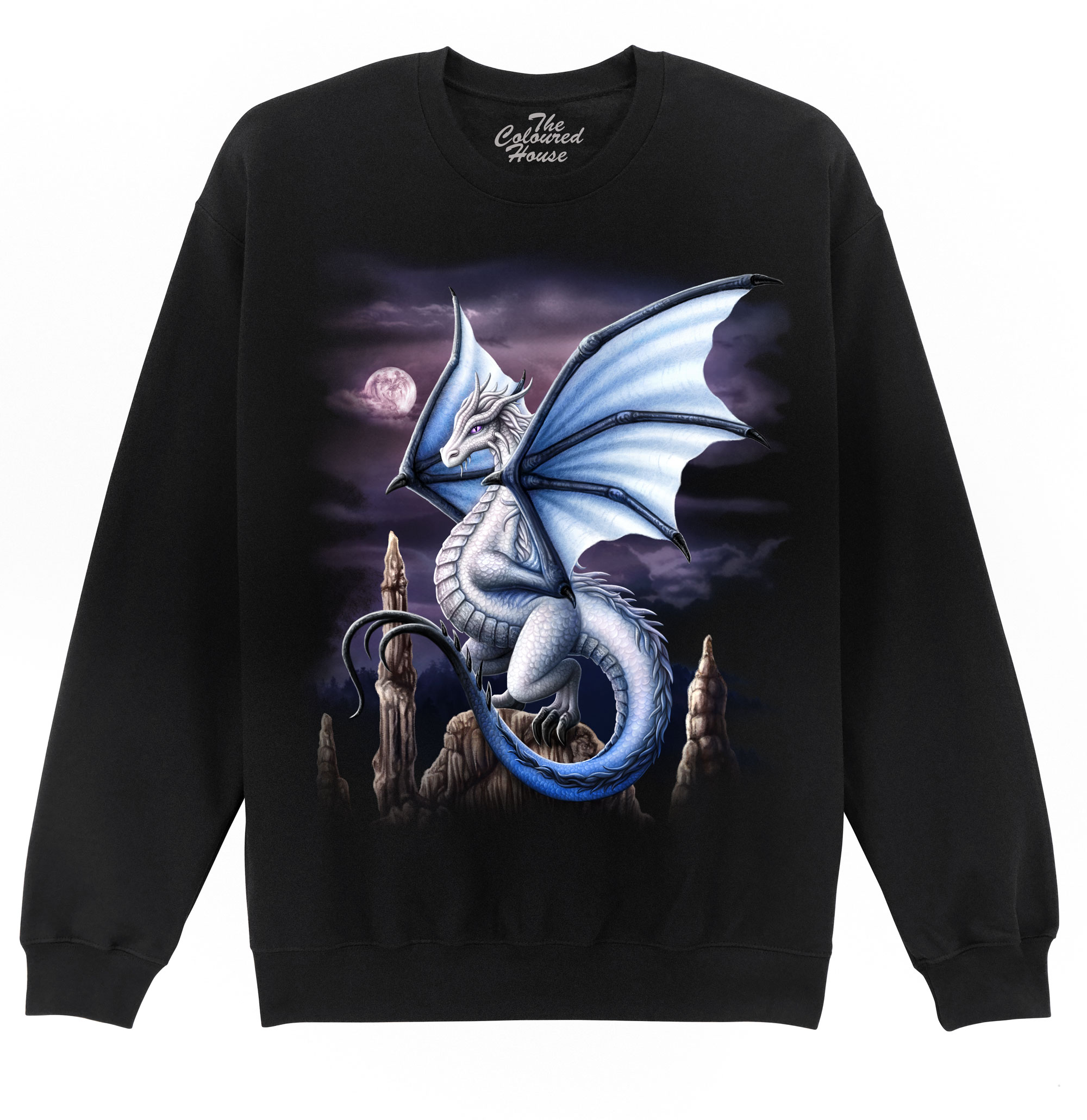 Violet Dragon Sweater