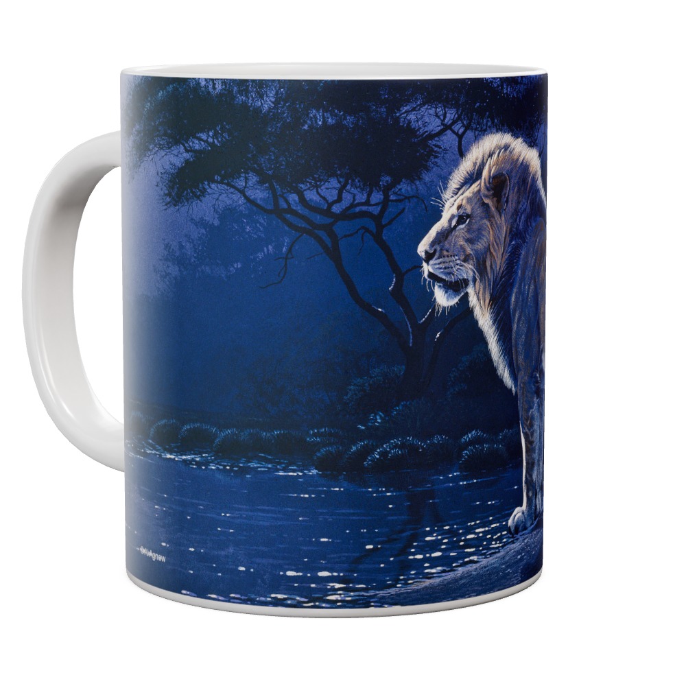 Into The Night - Lion Mug