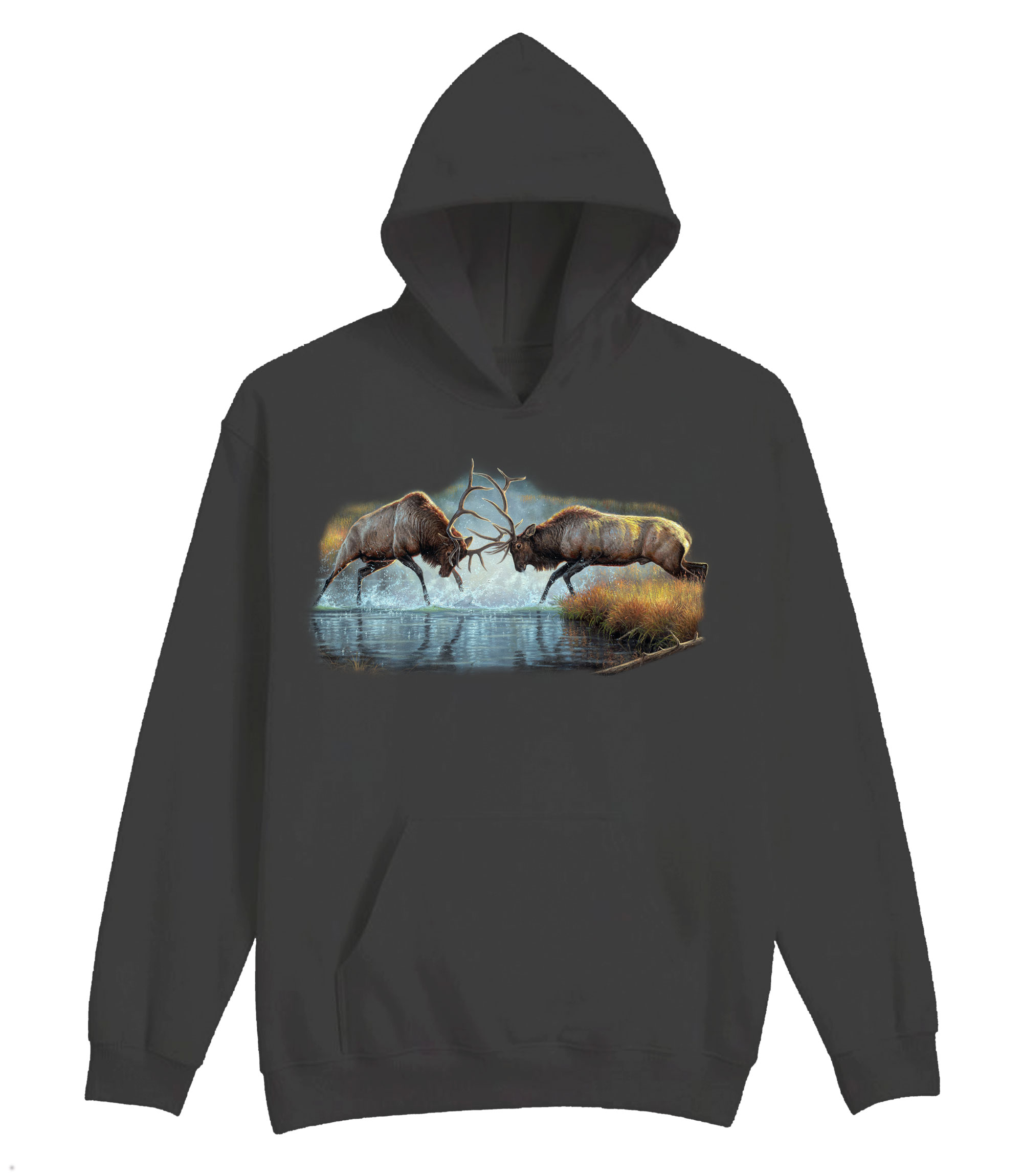 The Battle - Elk Hoodie