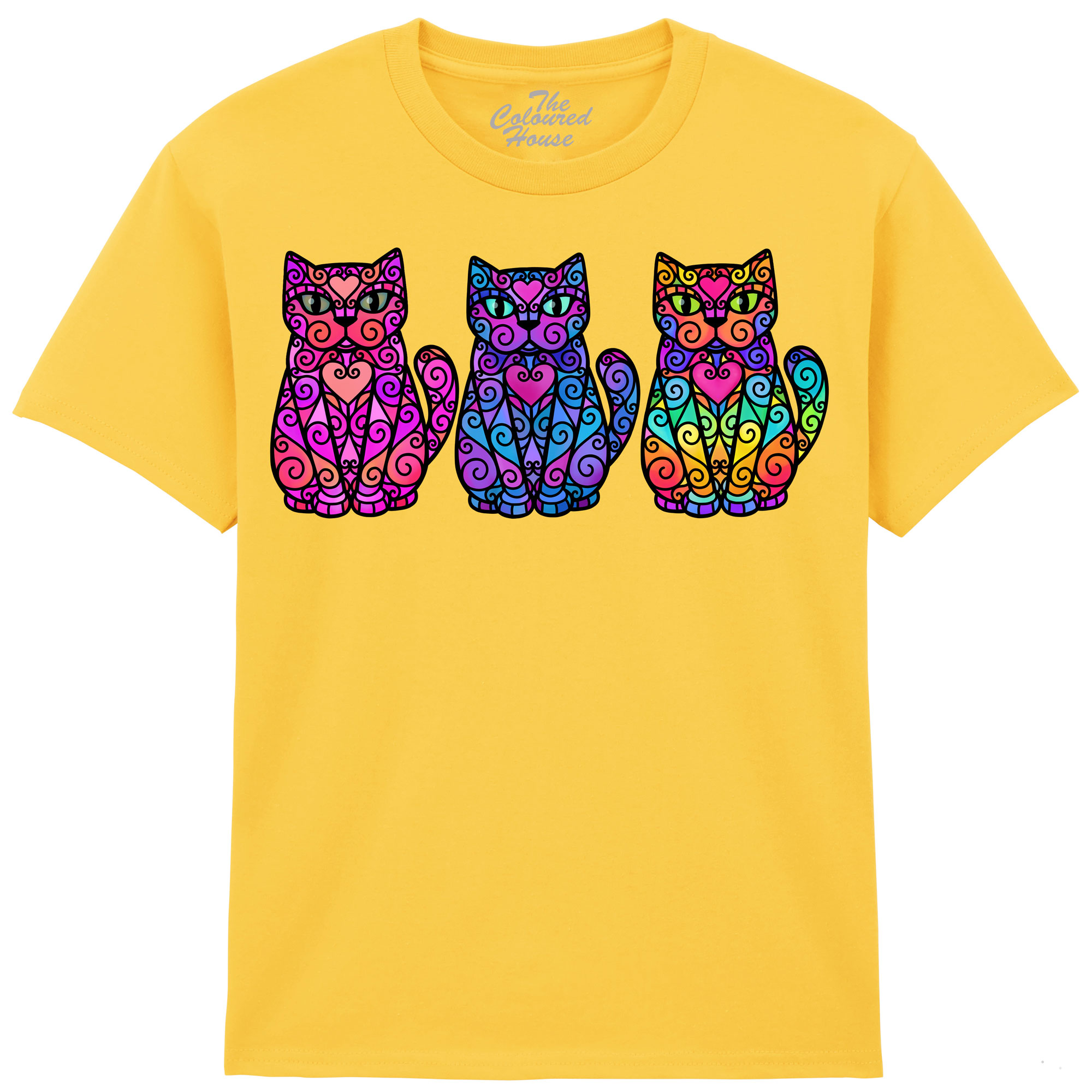Colorful 3 Cats KIDS