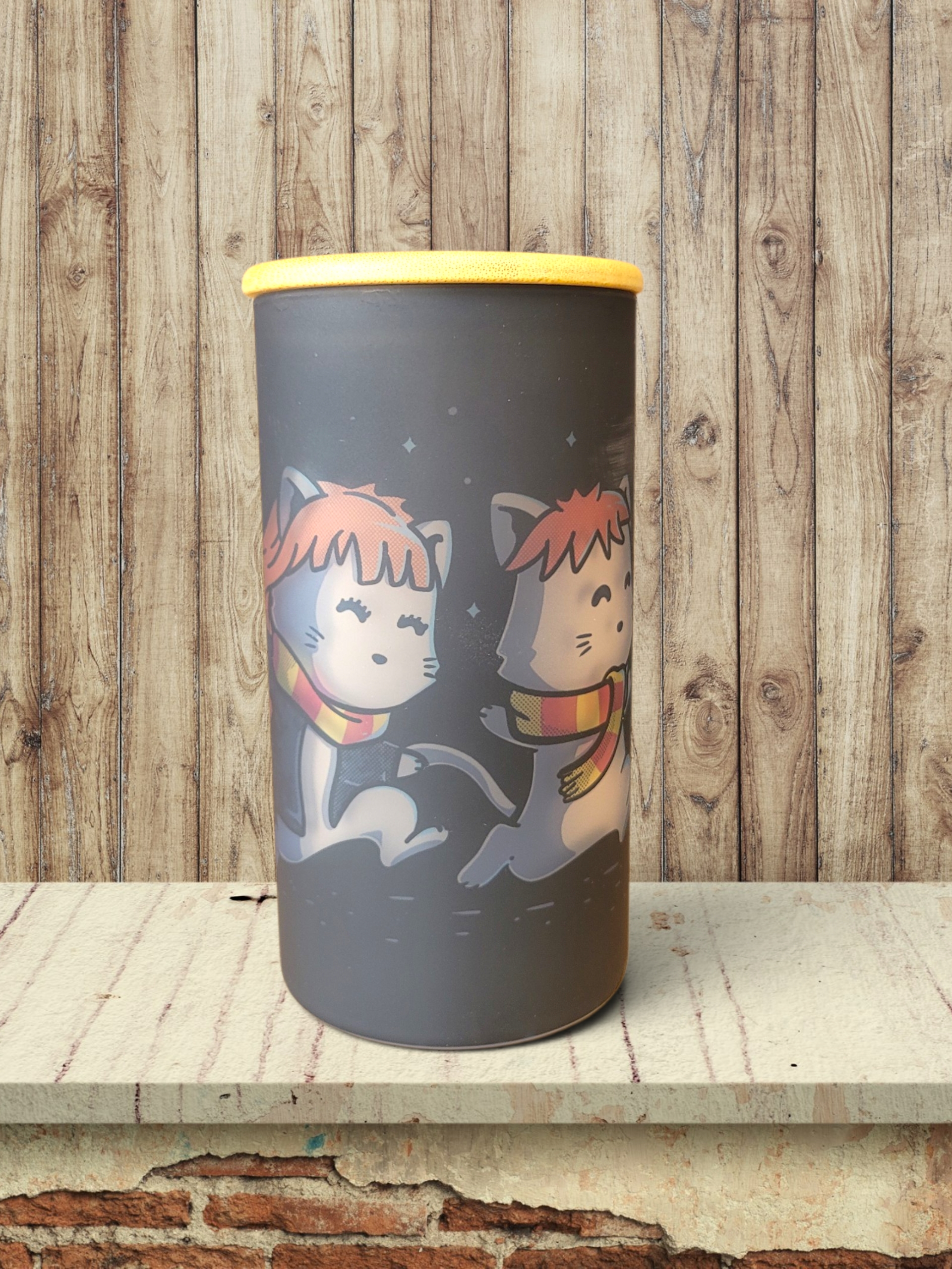 Potter Cats - Storage Jar 25Oz