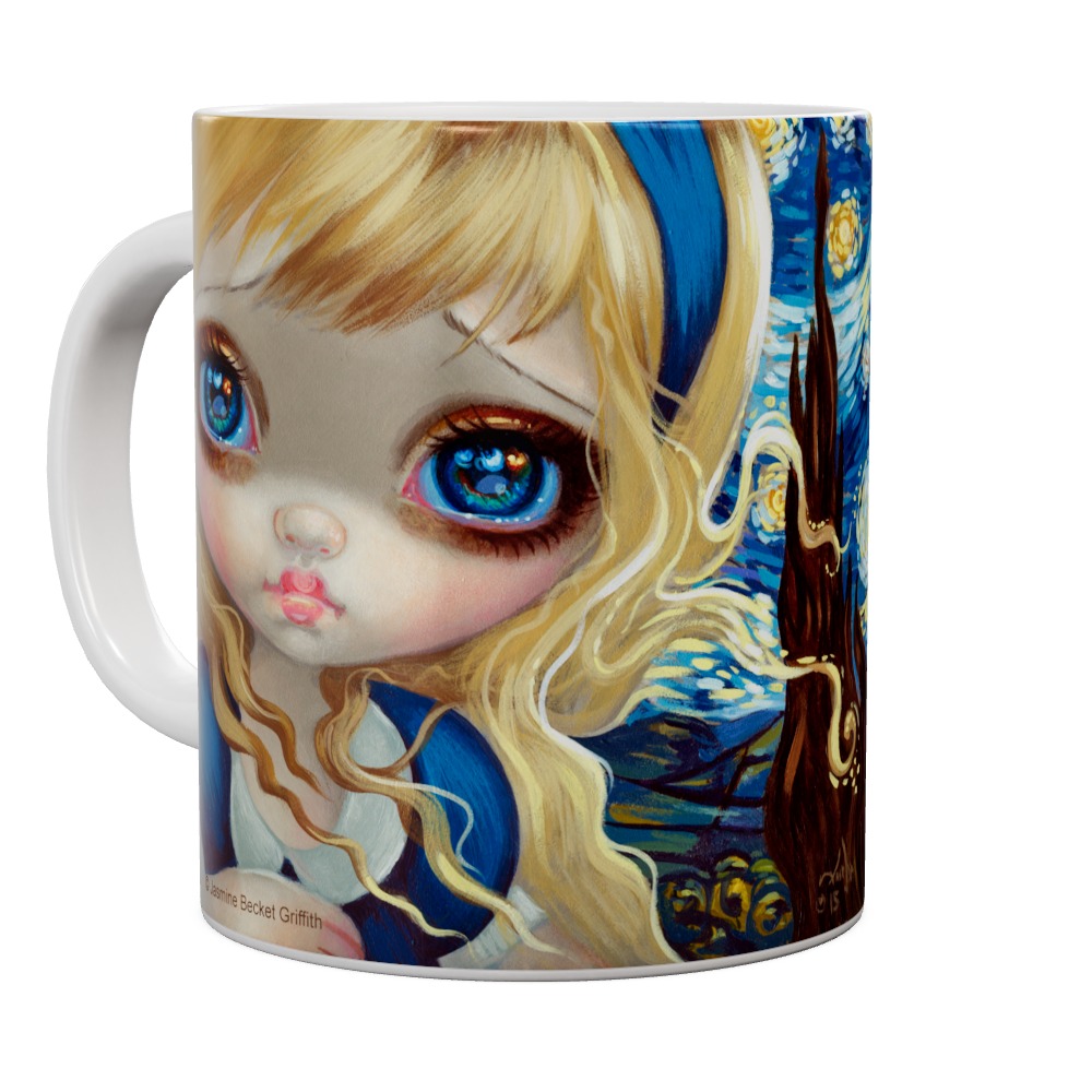 Alice In The Starry Night Mug