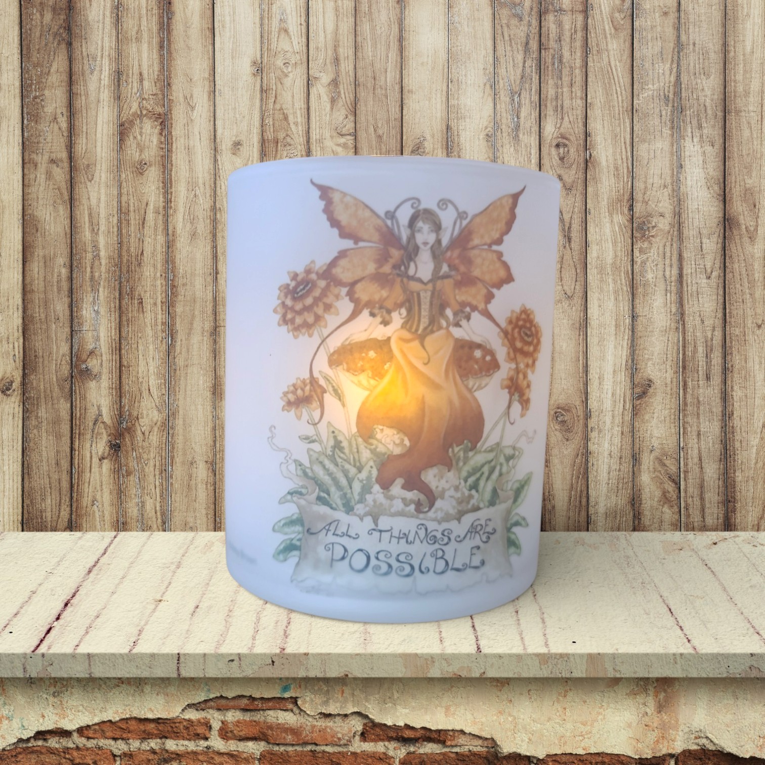 All Things Are Possible - Candle Light Holder
