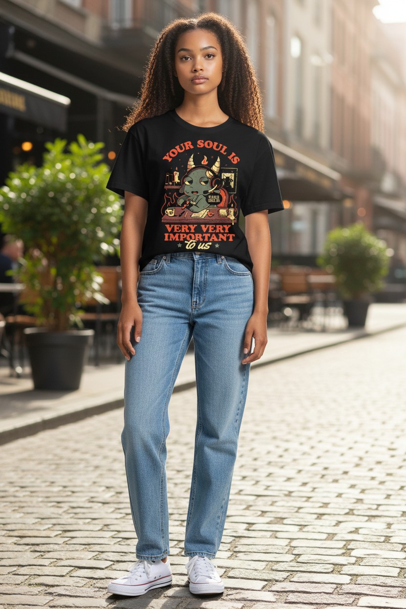 Your Soul Is Important Ladies T-shirt