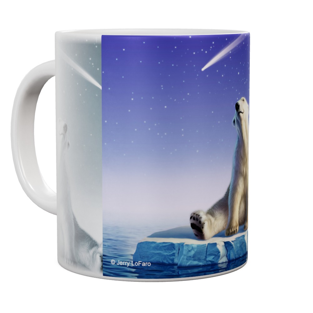 Shooting Star - Polar Bear Mug