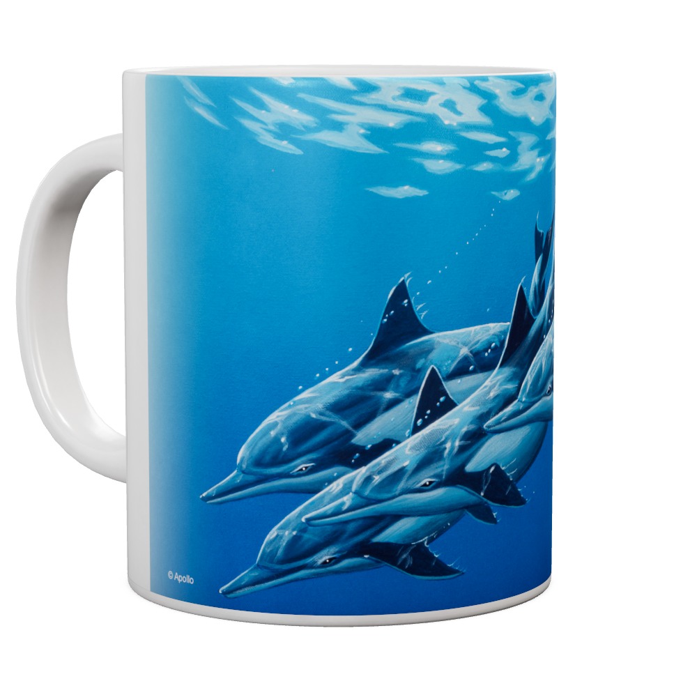 Swimming With The Dolphins Mug
