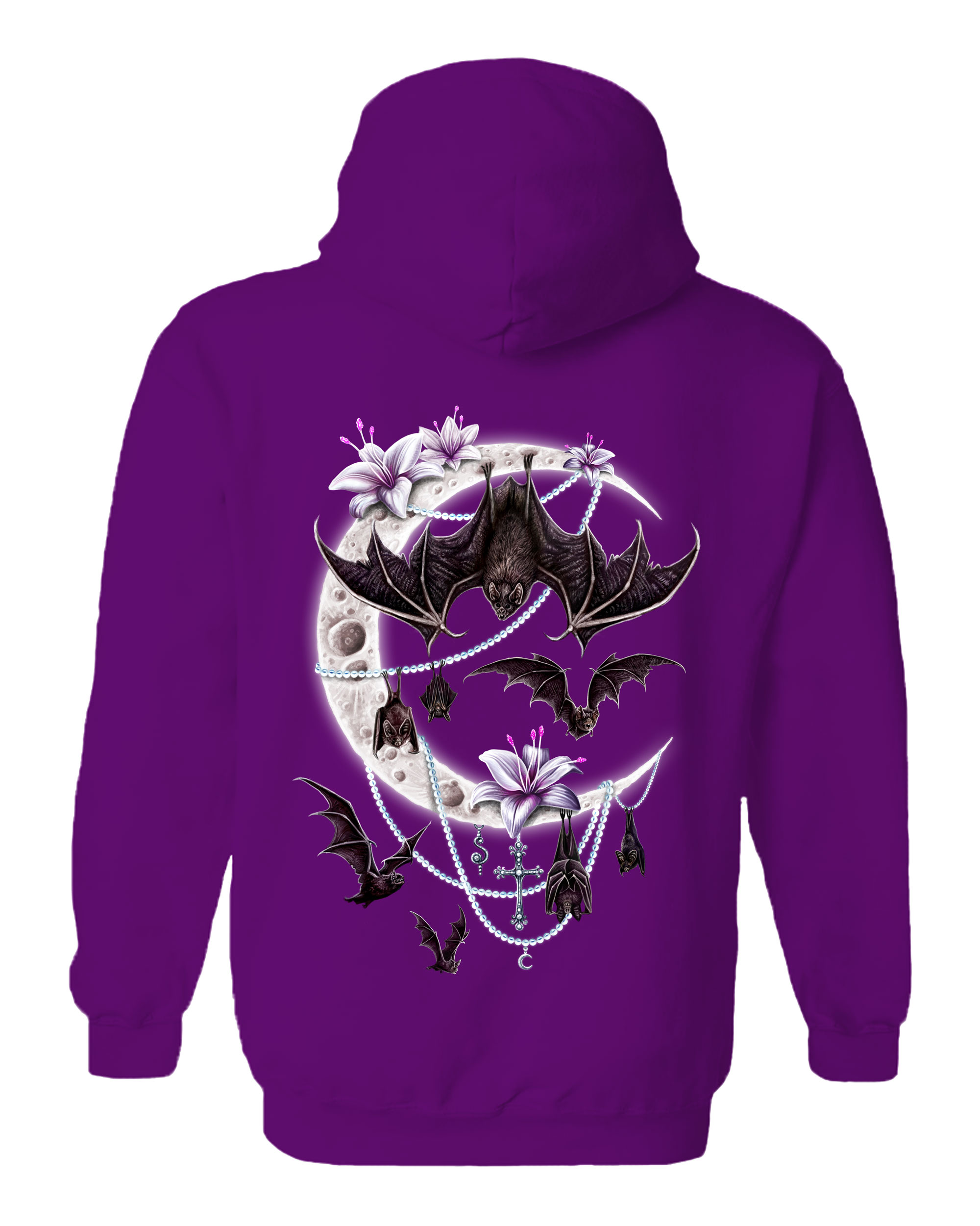 Bats Moon Hoodie