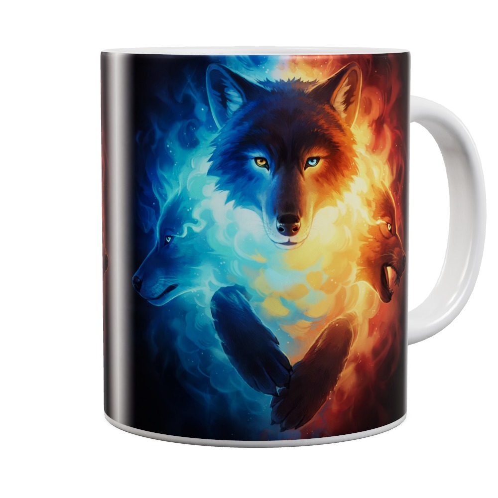 Inner Flight - Wolf Mug