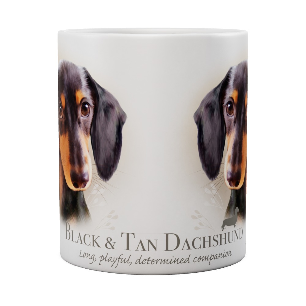 Black And Tan Dachshund Mug