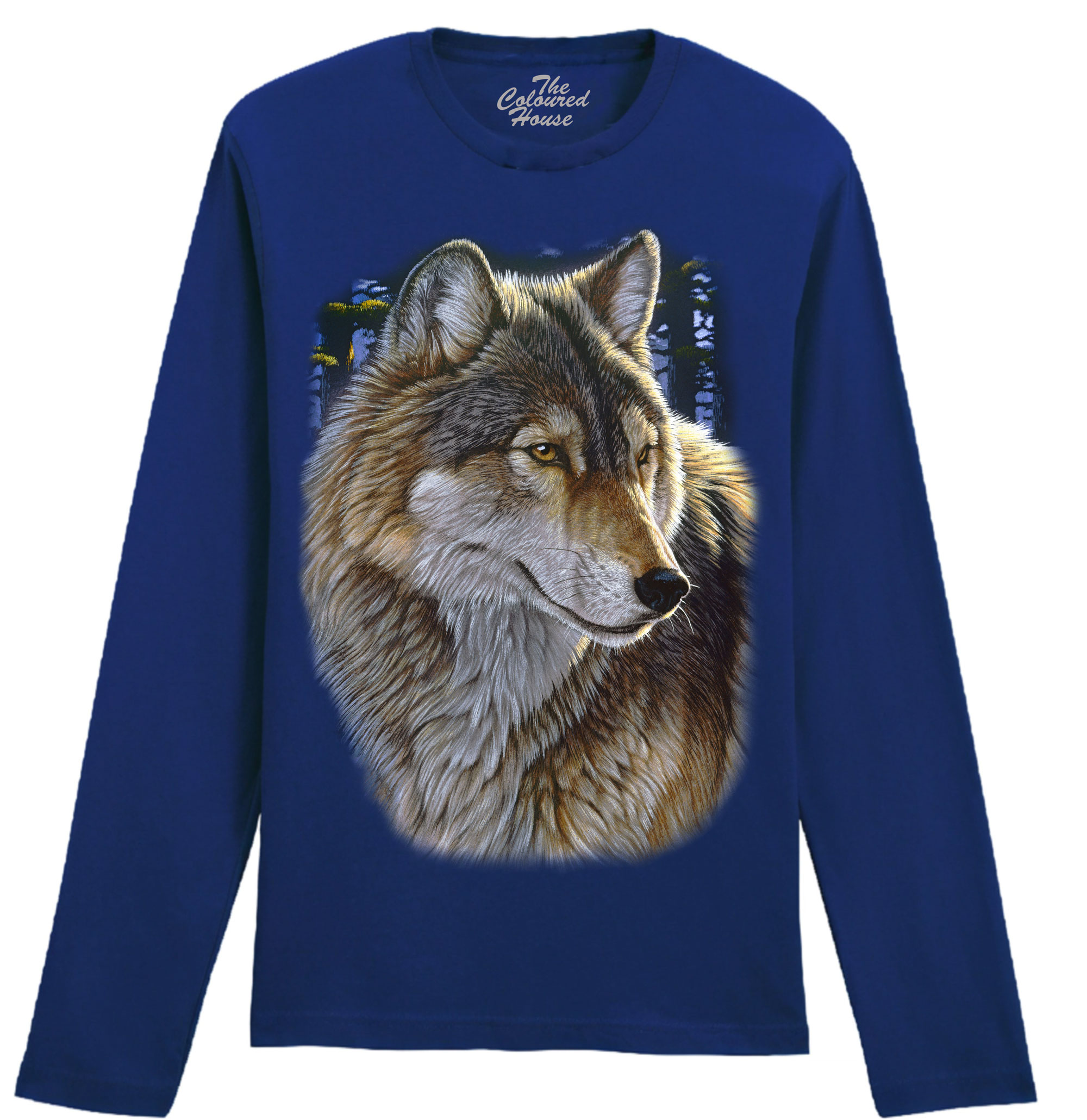 Evening Wolf Portrait Longsleeve