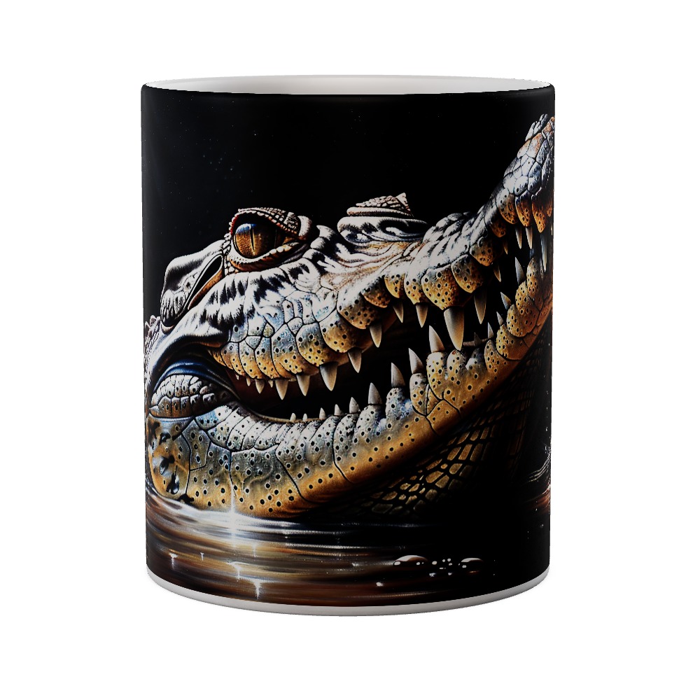 Spying Crocodile Mug