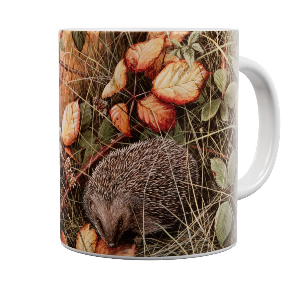 Autumn Fruits - Hedgehog Mug