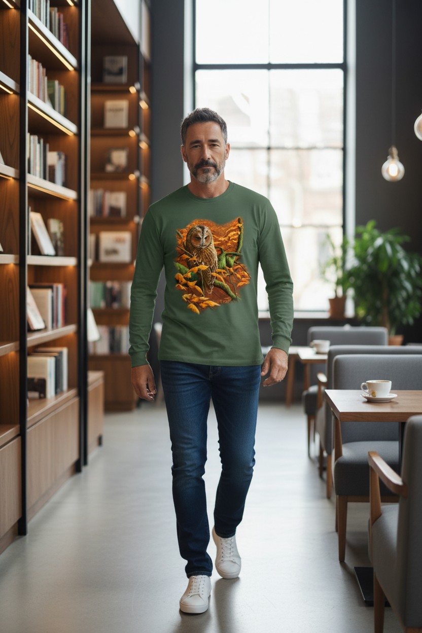 Autumn Tawny Owl Longsleeve
