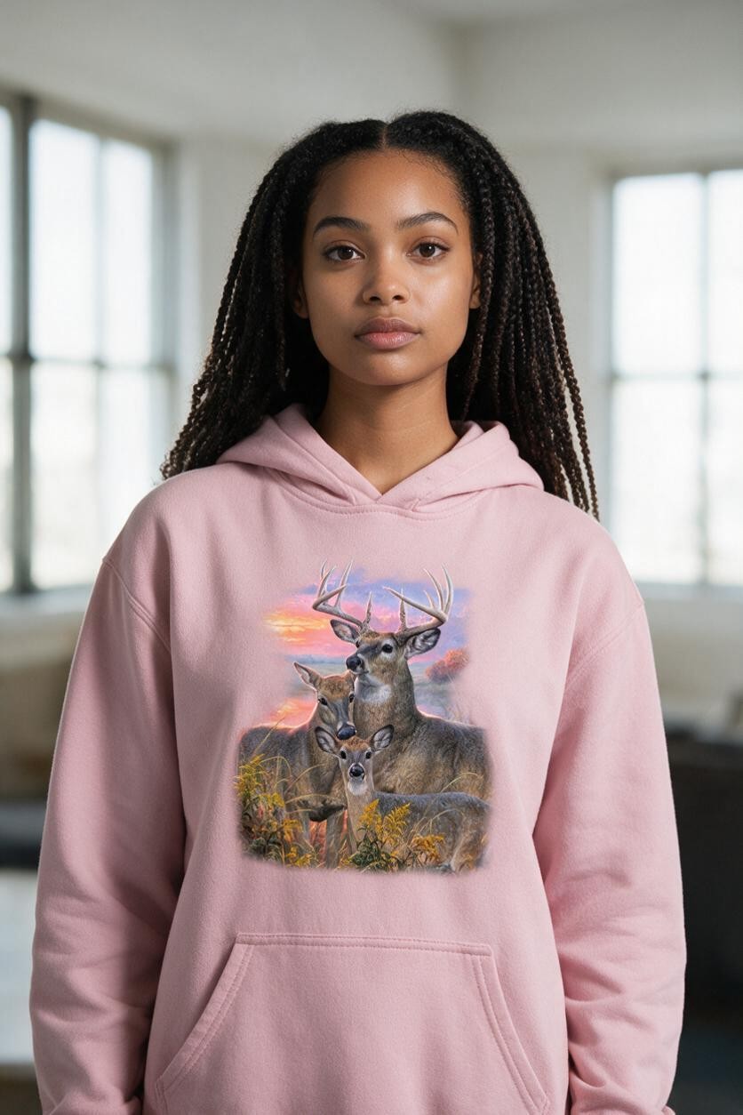 Whitetail Family Hoodie