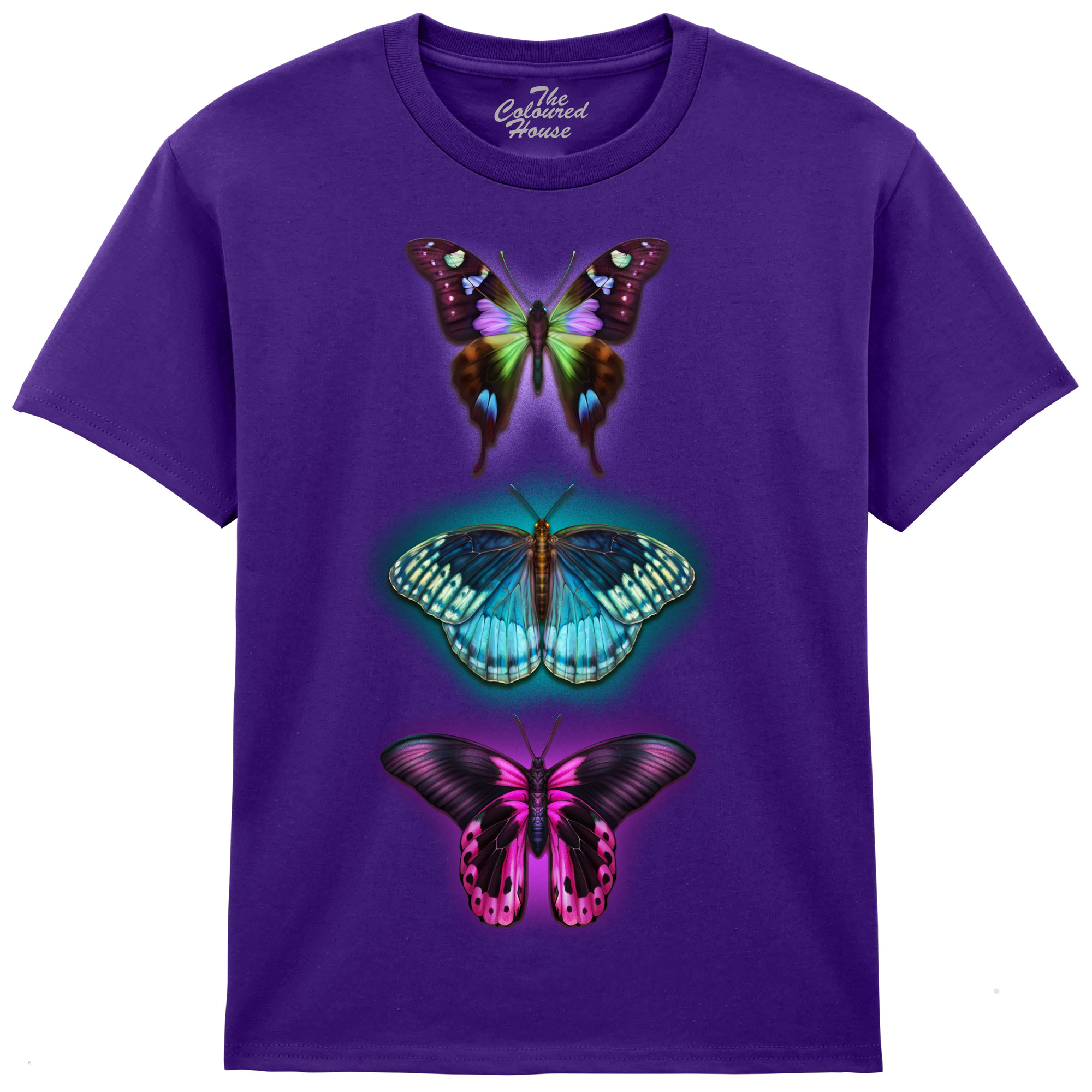 Colorful 3 Butterflies KIDS