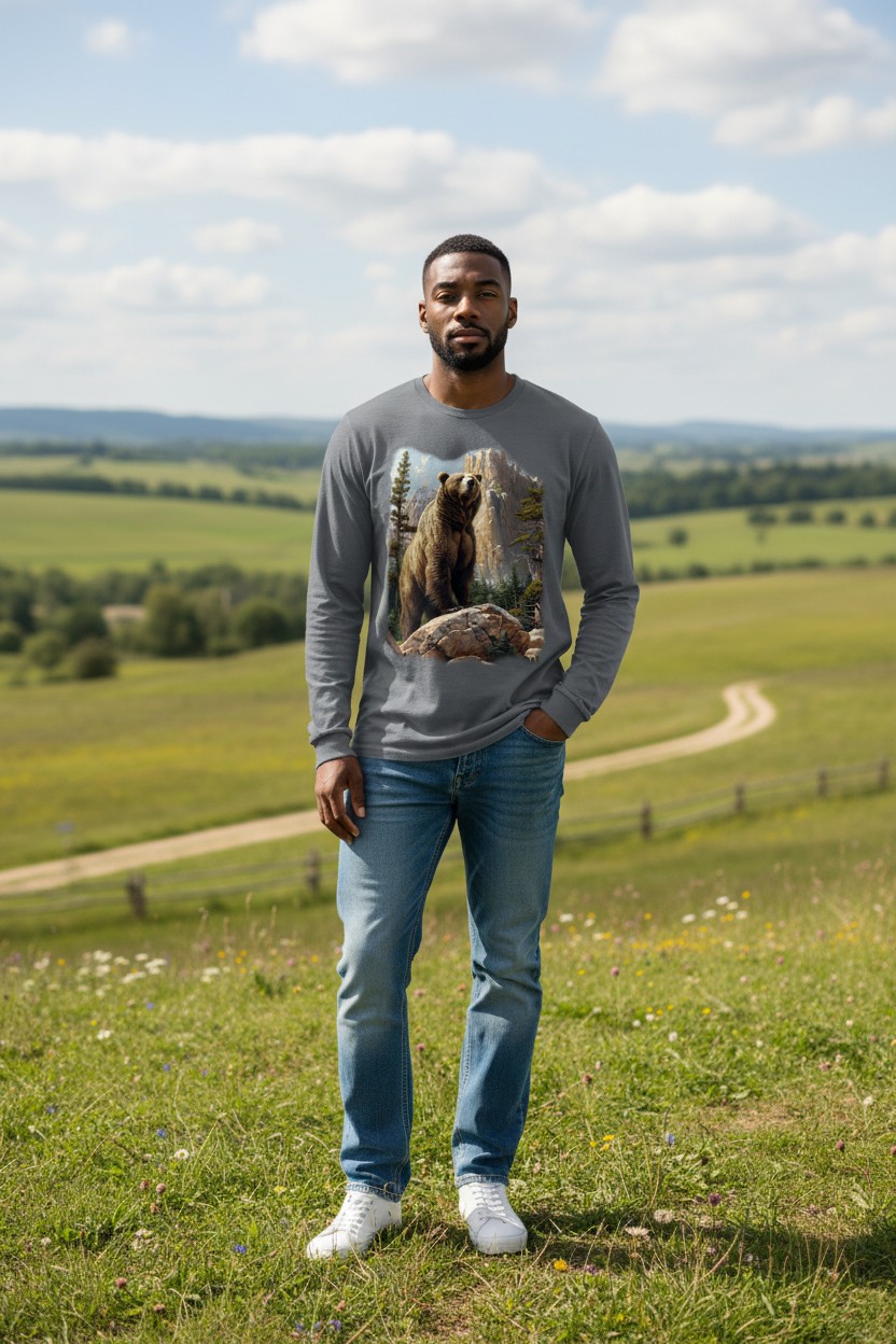 Ruler Of The Forest - Bear Longsleeve