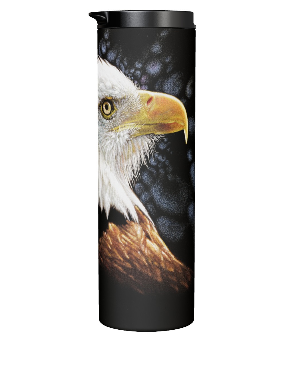 Bald Eagle Portrait Tumbler