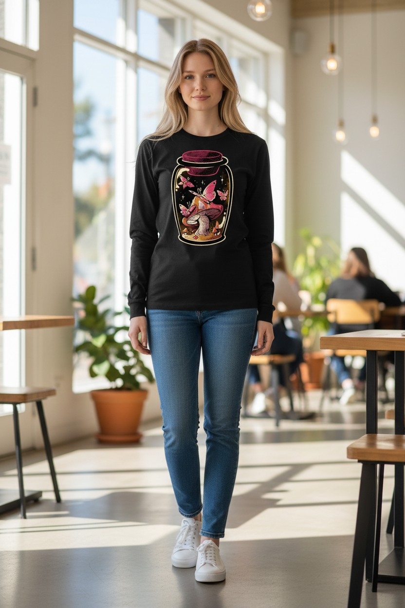 Butterfly Glass Longsleeve