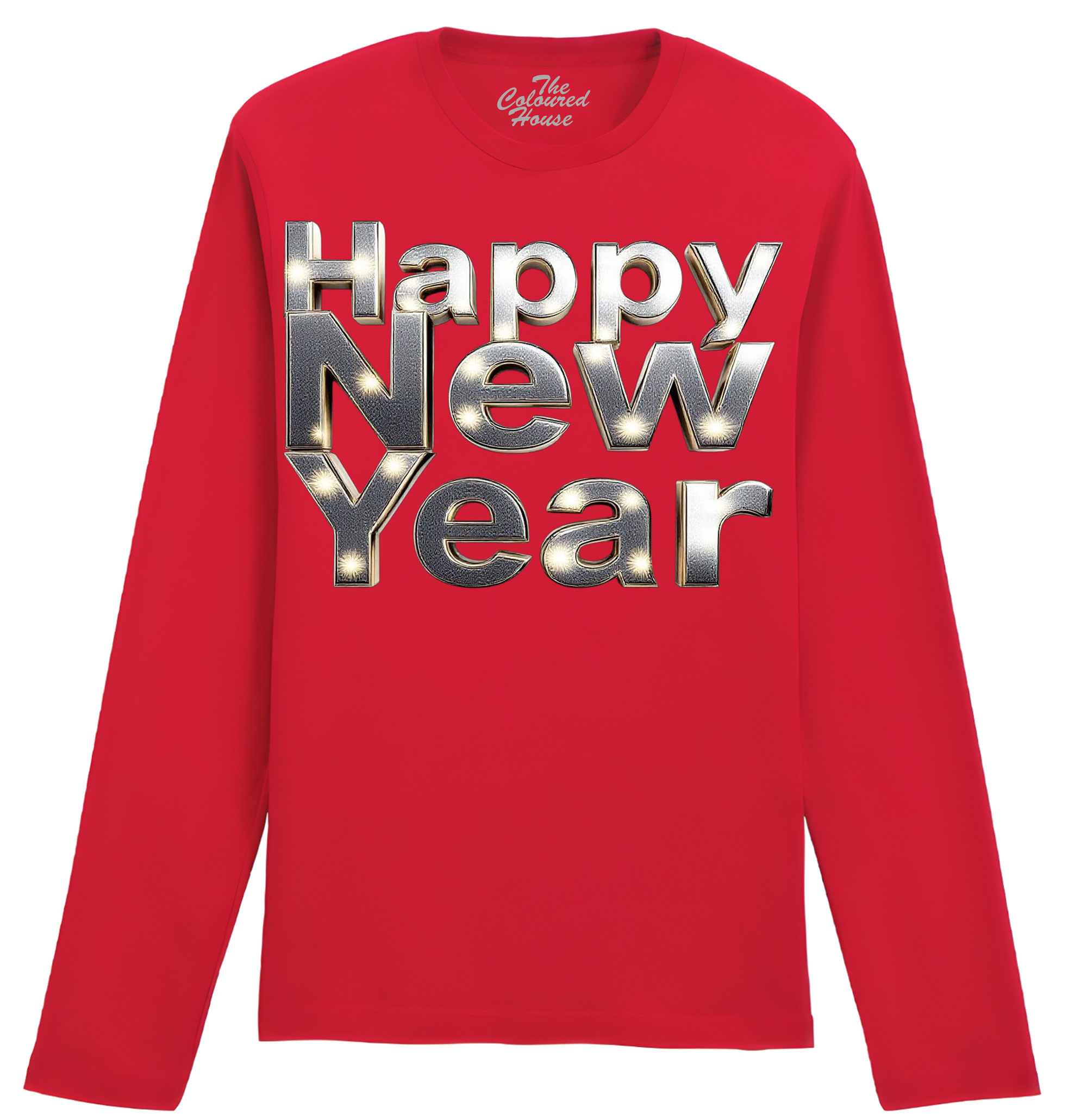 Happy New Year - Silver Longsleeve