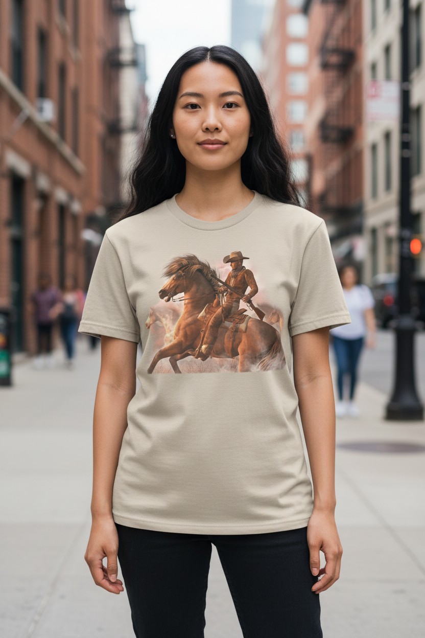 The Range Rider Ladies T-shirt