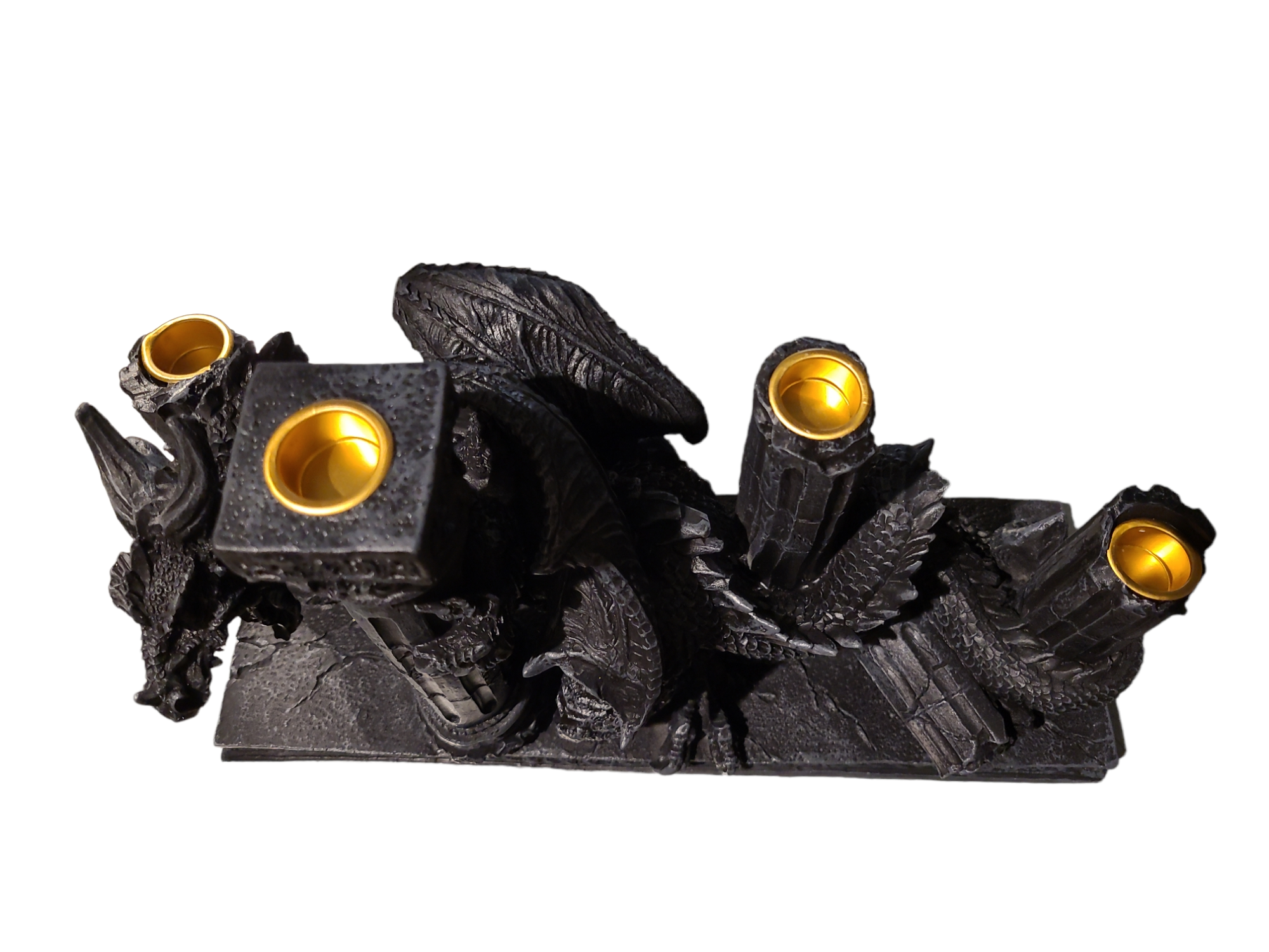 Bougeoir Dragon Noir