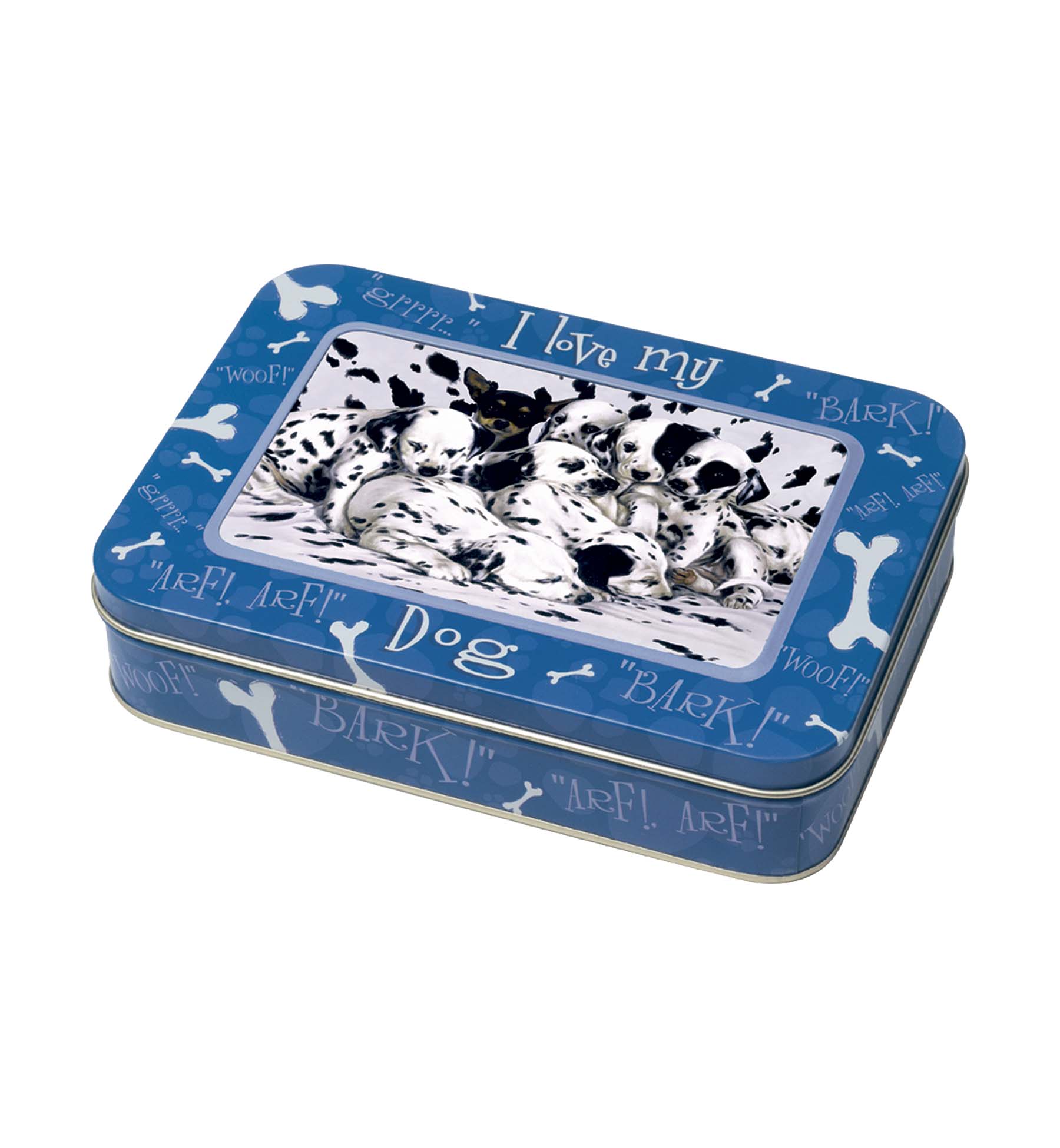 95038-3Dtin-Kopie Dalmations - Dog - Photo Frame With Cards