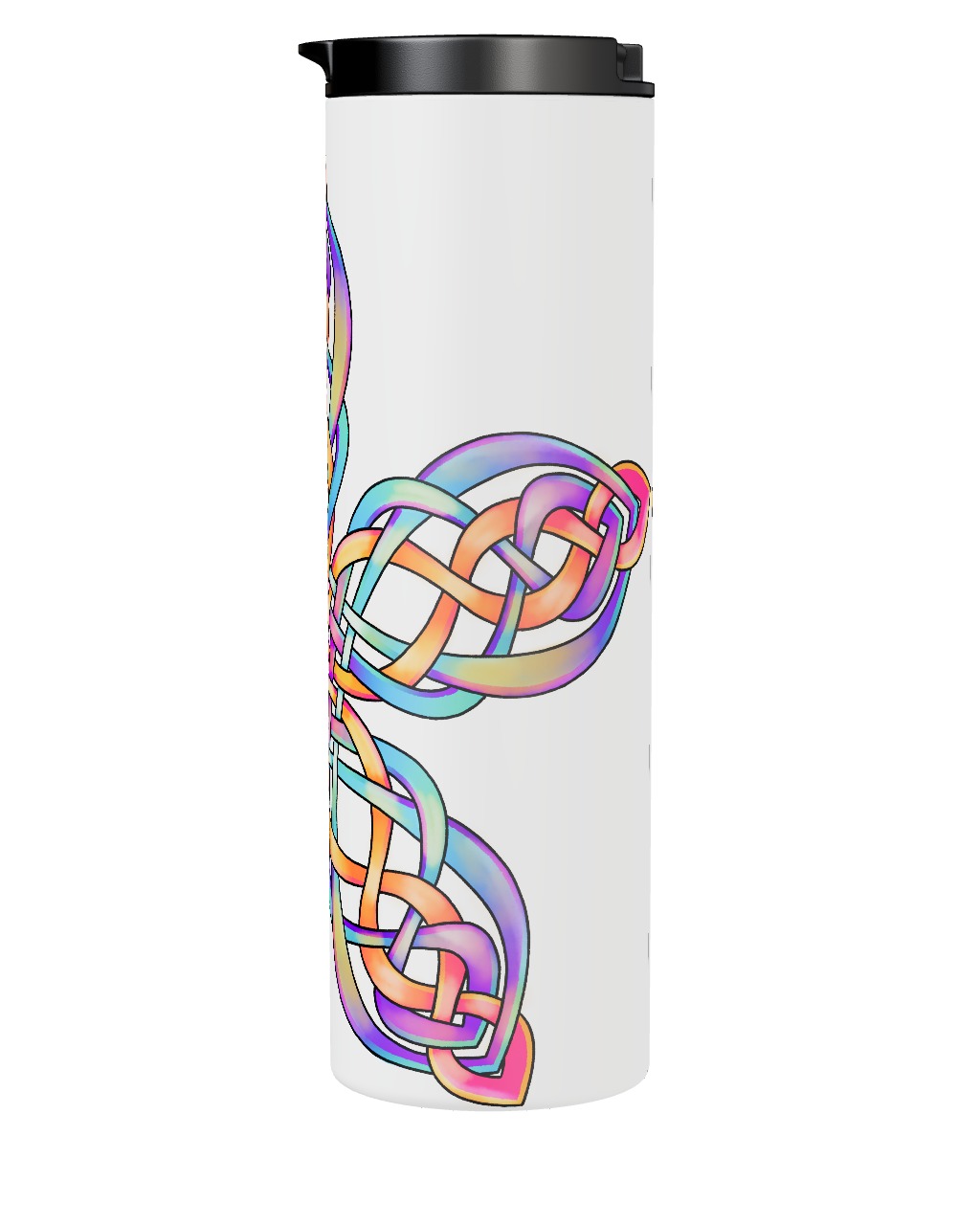 Celtic Knot Five Star Flower Tumbler