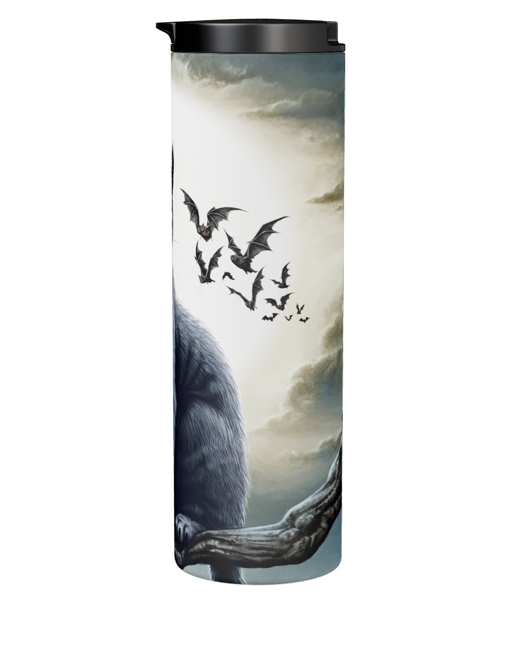Moonlight Black Cat Tumbler