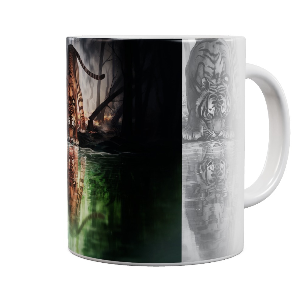 The World I Used To Know - Tiger Mug