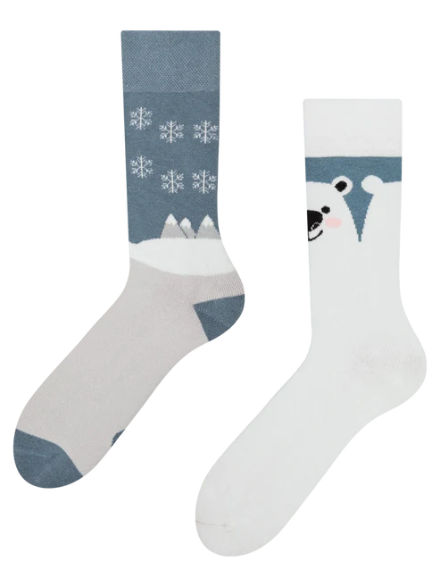 Crazy Warm Socks Polar Bear